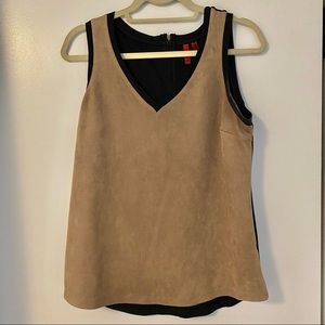 5/48 Faux Suade Tank